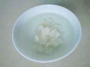 西瓜椰汁雪蛤步骤1