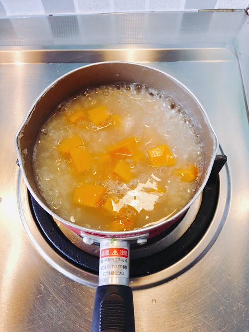 南瓜伏苓小米粥步骤8