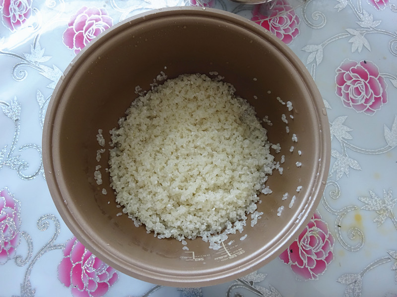 枣香玉米汁焖饭步骤6