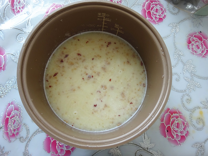 枣香玉米汁焖饭步骤7