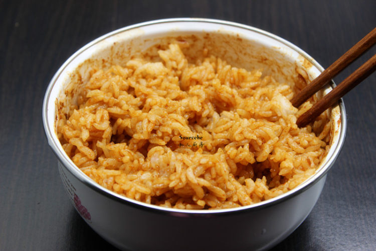 酱香炒饭步骤5