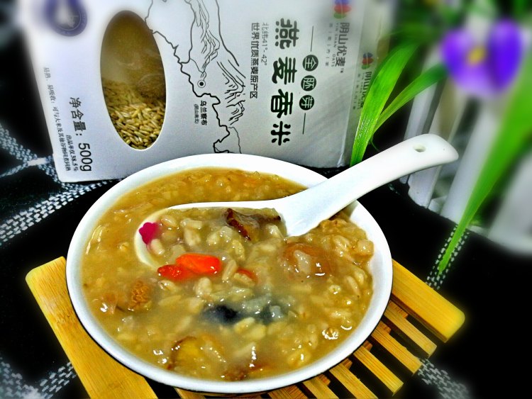 栗仁燕麦香米粥步骤6