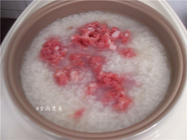 肉沫粥步骤6