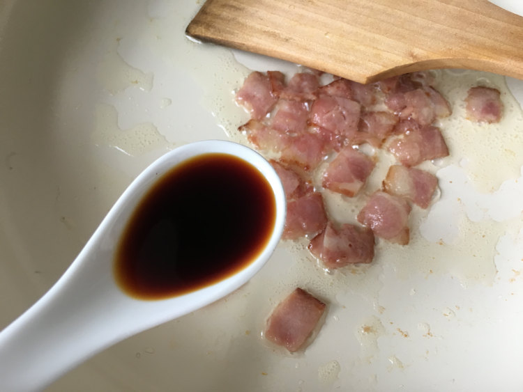 南瓜培根饭步骤3