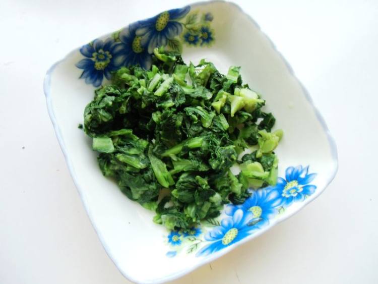 青菜肉粥步骤5