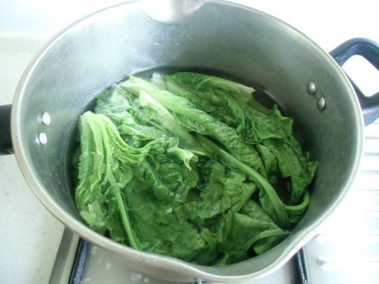青菜肉粥步骤4