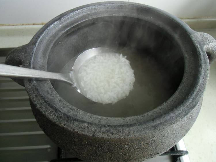 青菜肉粥步骤6