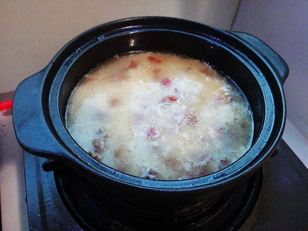火腿红薯砂锅饭步骤6