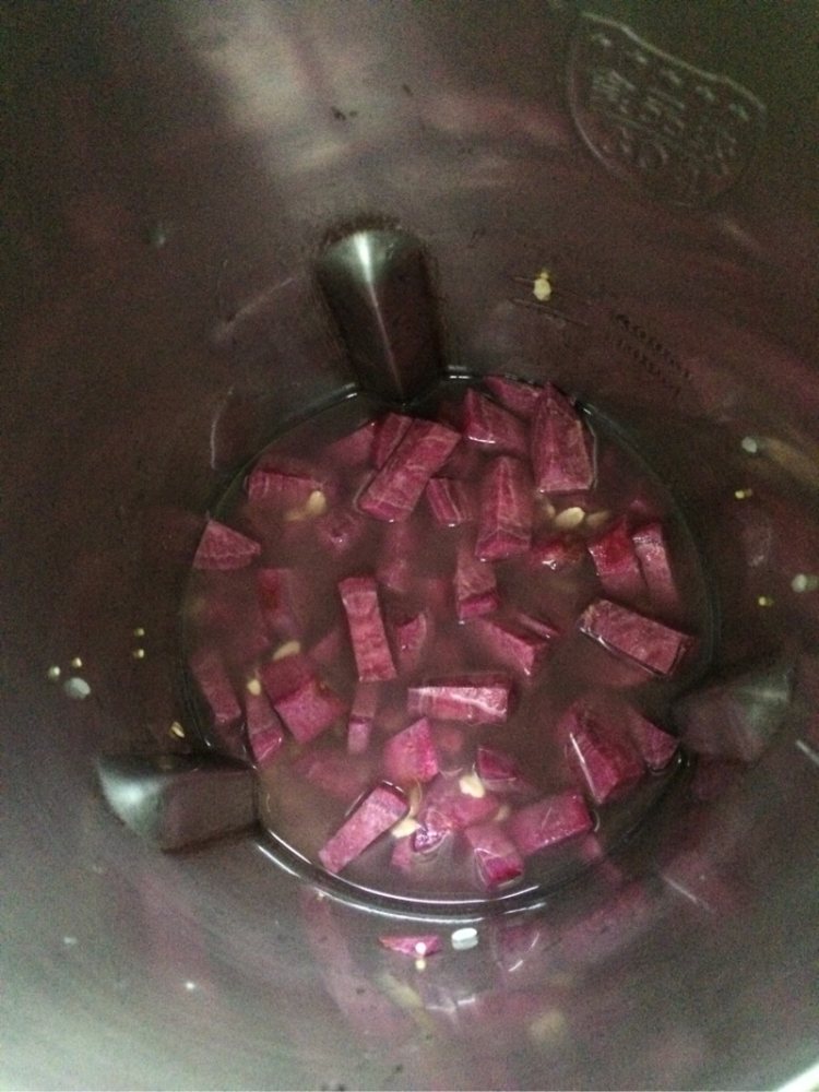 紫薯杂粮豆浆步骤6