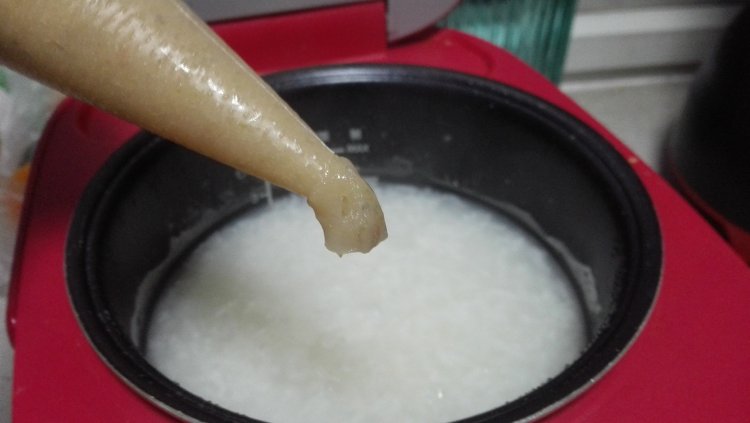 虾滑粥步骤8