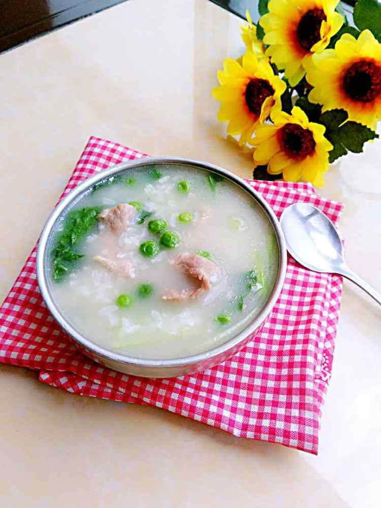 豌豆瘦肉粥步骤11
