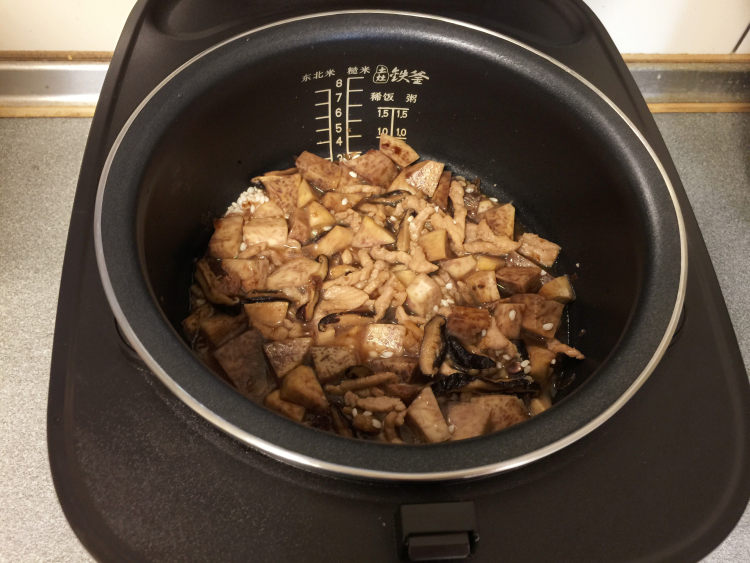 香菇芋头饭步骤15