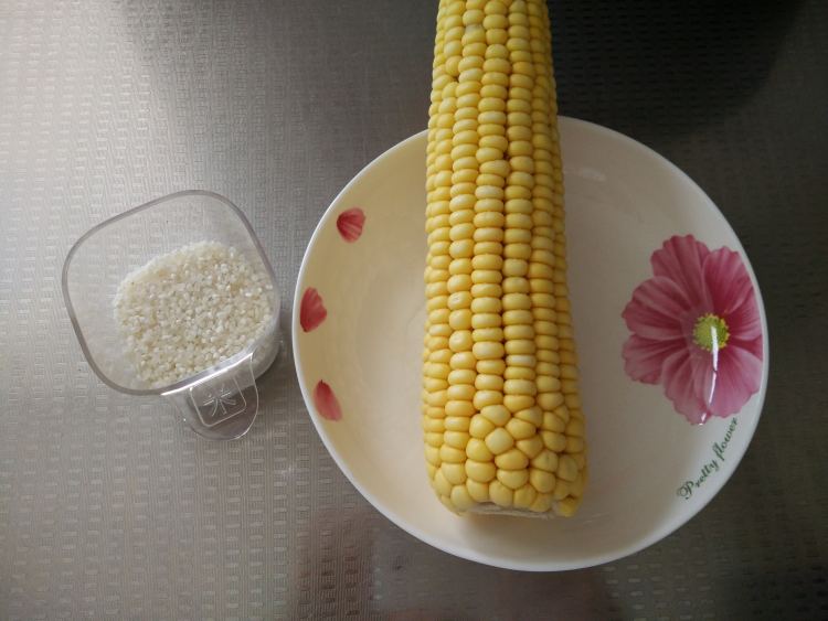 原味玉米粥步骤1