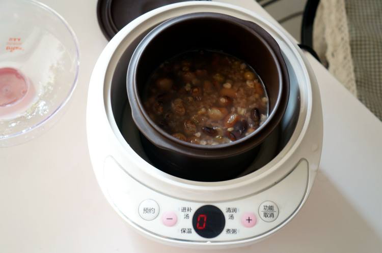 五谷杂豆粥【电炖锅食步骤4