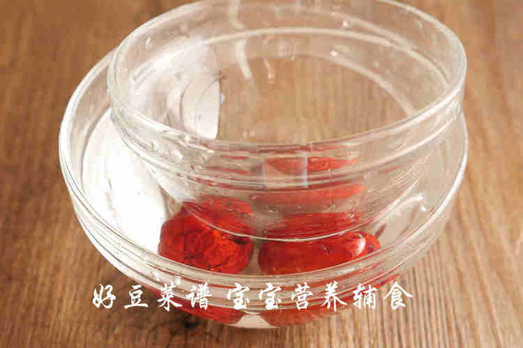 核桃红枣米糊步骤5