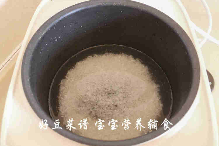 核桃红枣米糊步骤2