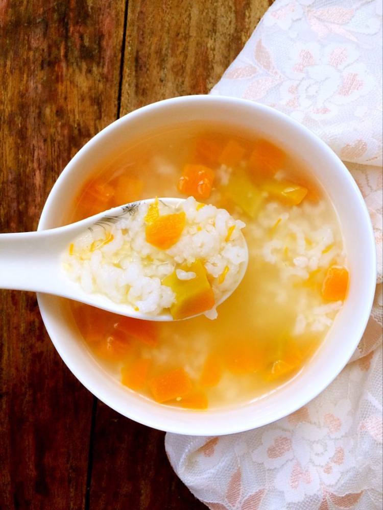 南瓜米粥步骤7