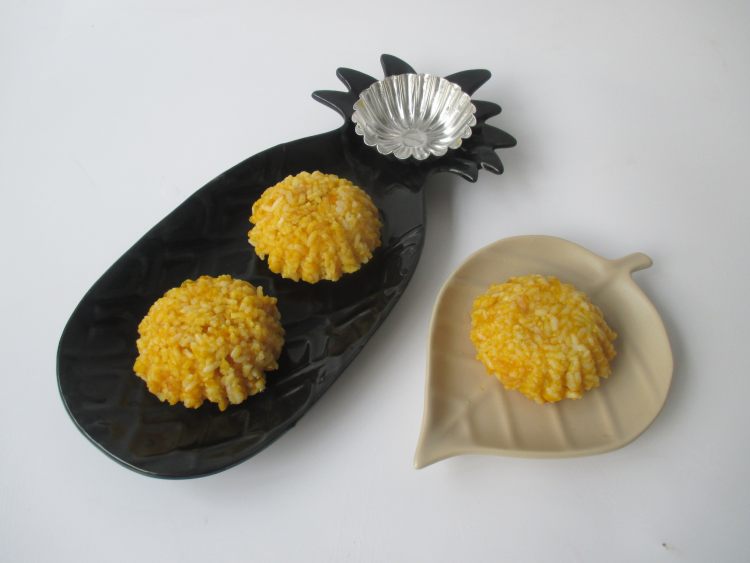 牛油果南瓜饭#铁釜煮步骤7