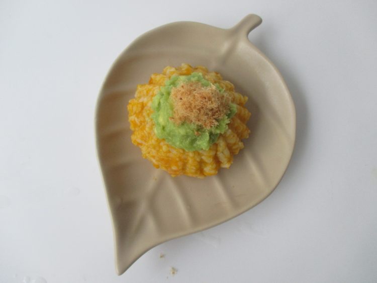 牛油果南瓜饭#铁釜煮步骤11