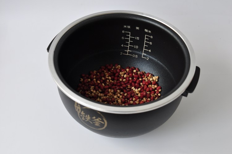 红豆薏米山药饭---#铁步骤3