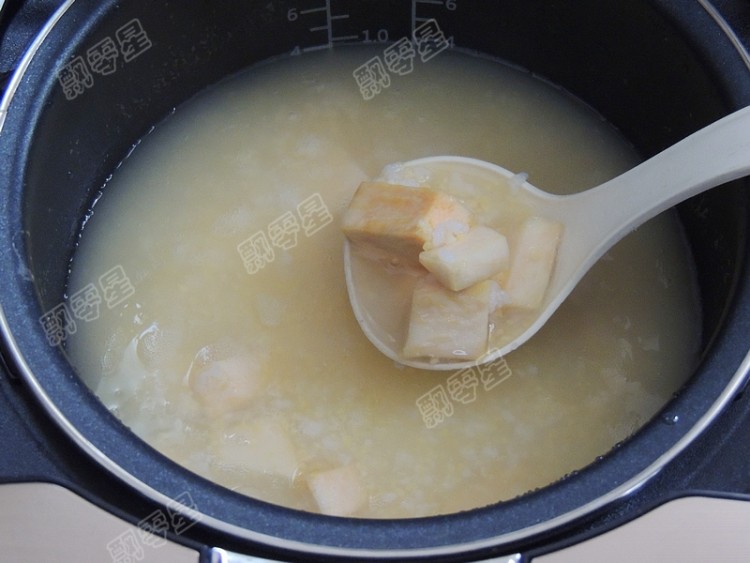 玉米渣红薯粥#新鲜从步骤7