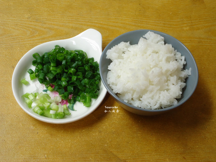 香葱拌饭步骤5