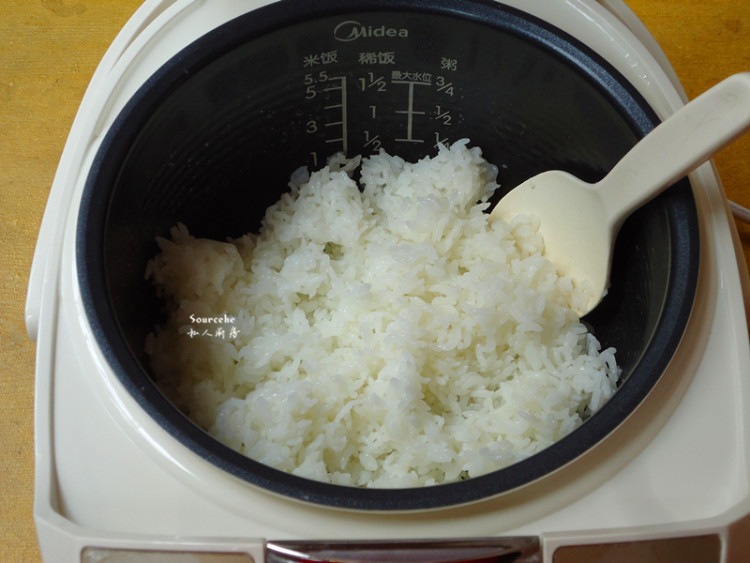 香葱拌饭步骤4