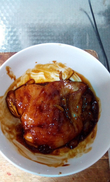 烤肉什锦饭团步骤3