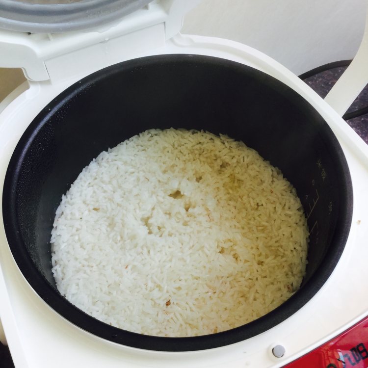 肉饼鸡蛋饭步骤4