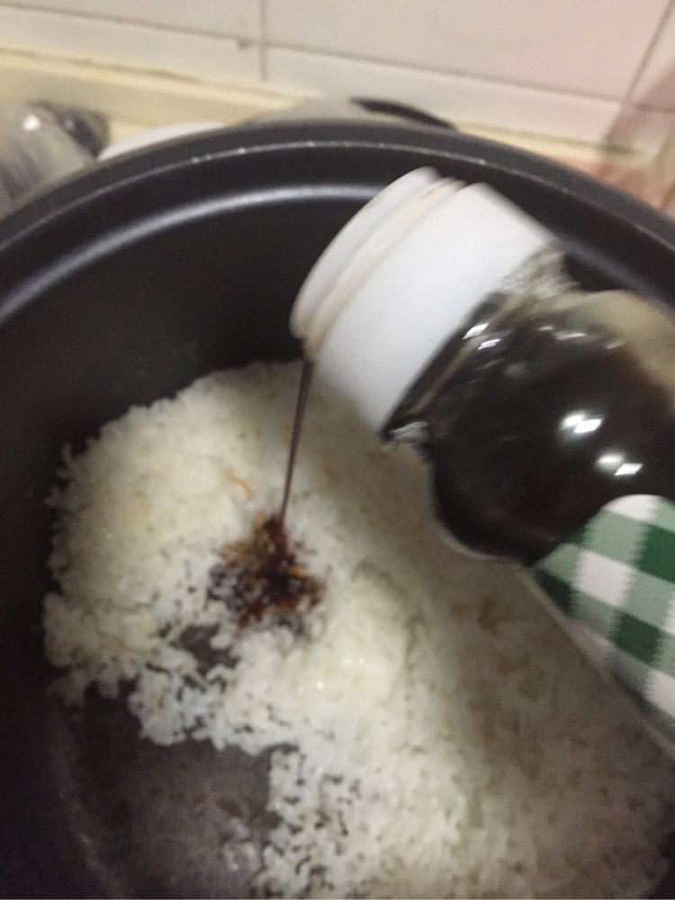 考拉造型饭团步骤7