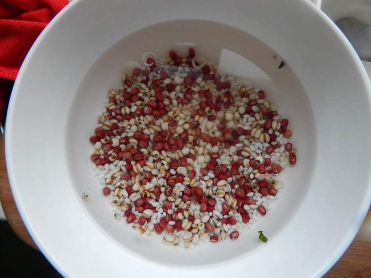 红豆薏仁浆步骤3