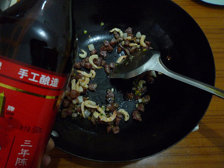 腊味萝卜饭步骤7