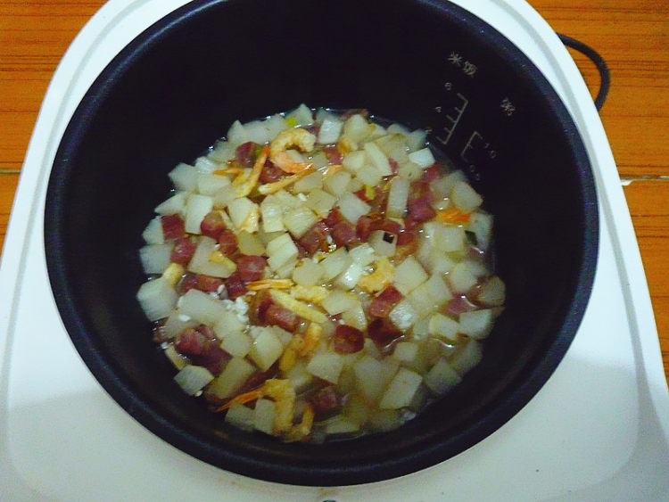 腊味萝卜饭步骤10