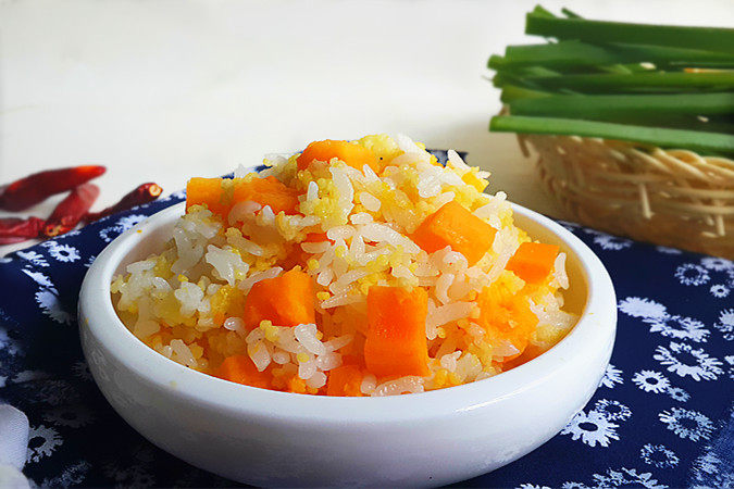 小米红薯饭步骤8