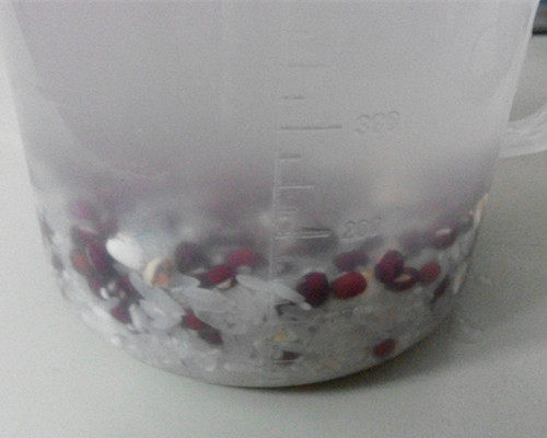 红豆米糊步骤2