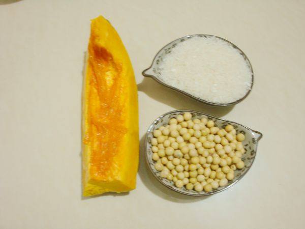 南瓜豆米糊步骤1