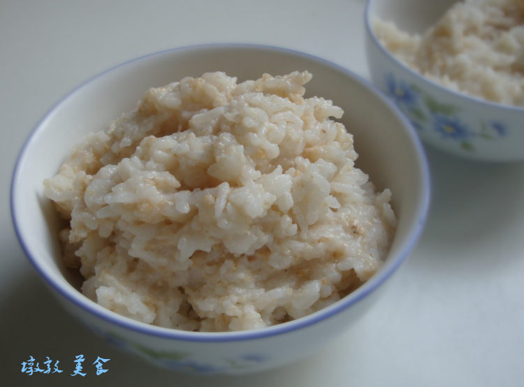 燕麦片焖米饭步骤9