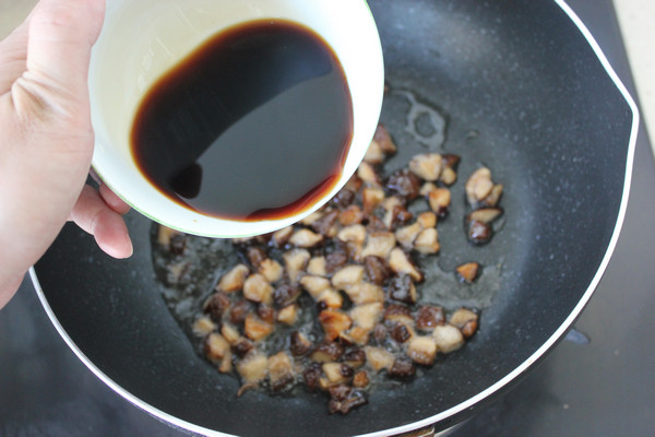 香菇油饭步骤7