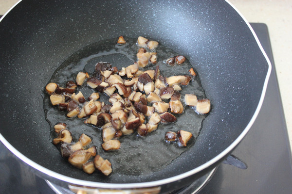 香菇油饭步骤6