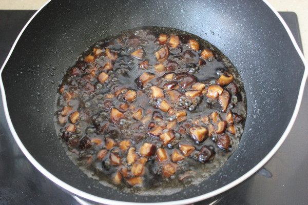 香菇油饭步骤8
