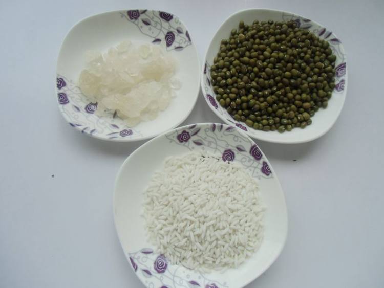 绿豆糯米豆浆步骤1