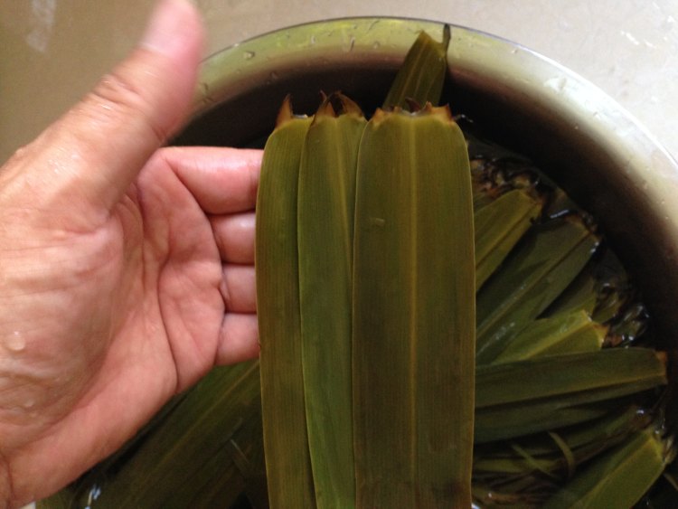 糖玫瑰绿豆糯米粽步骤4