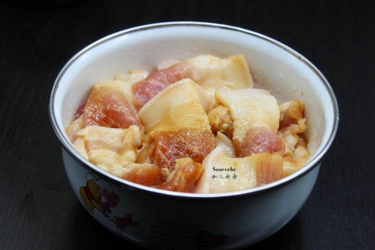 鲜肉咸味粽步骤3