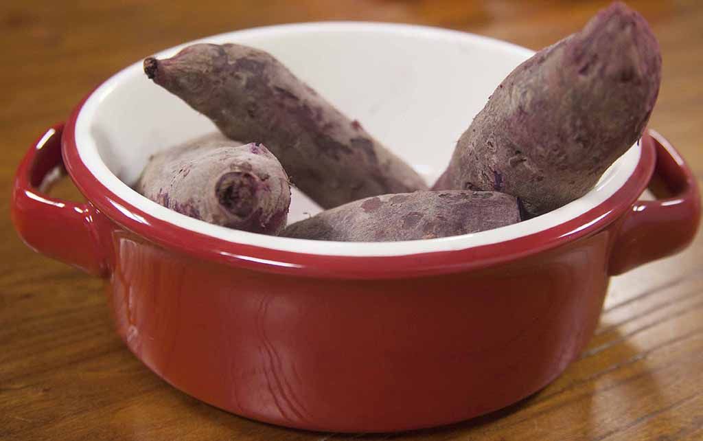 香甜紫薯糯米糕步骤1