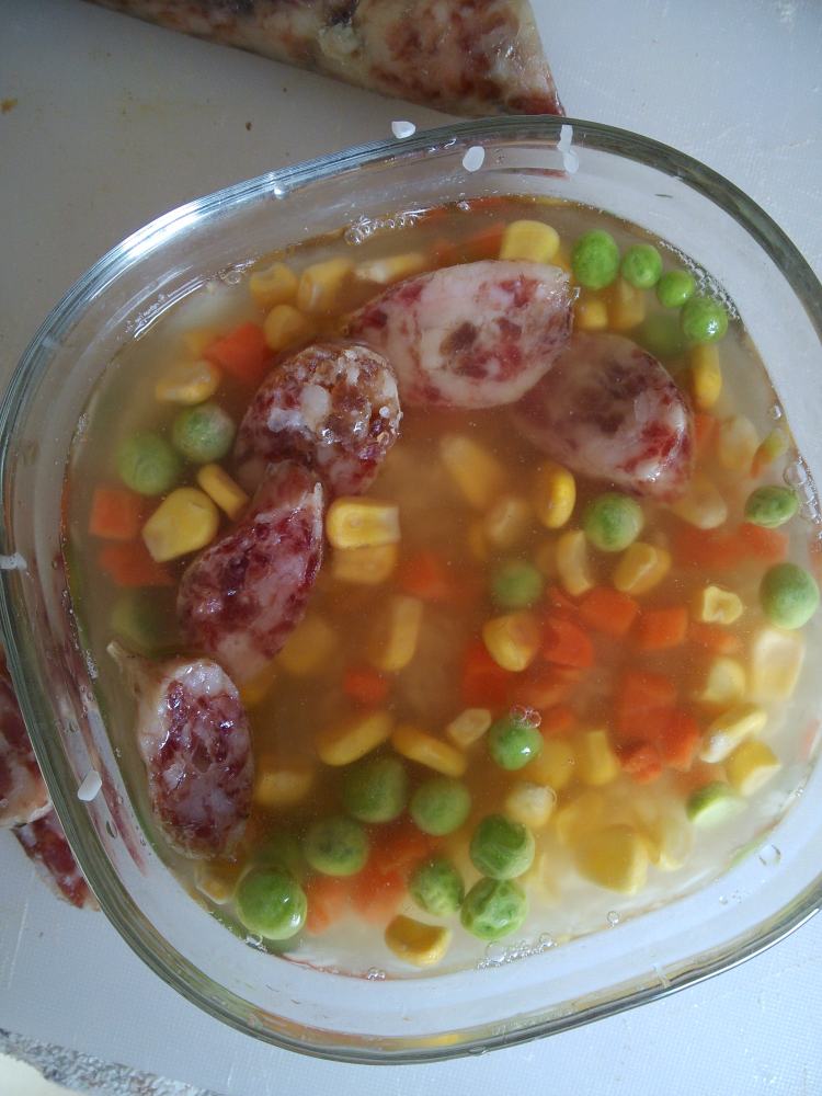 腊肠烤饭步骤7