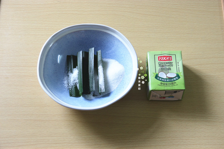 电饭锅版芒果糯米饭步骤7