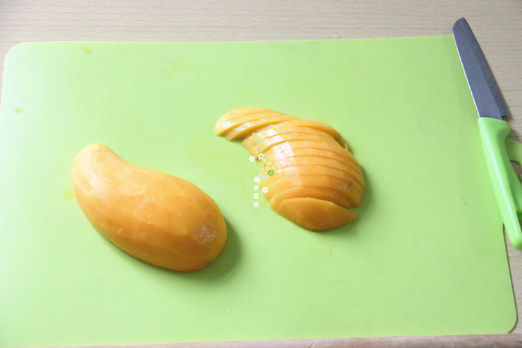 电饭锅版芒果糯米饭步骤10
