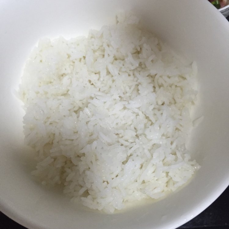 培根海苔米饭糕步骤4