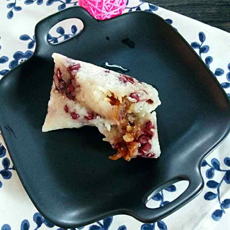 红豆蜜枣粽步骤12