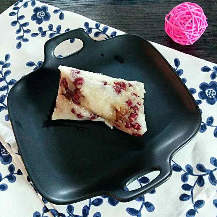 红豆蜜枣粽步骤11